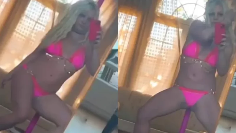 Britney Spears quebra a internet com vídeo de pole dance