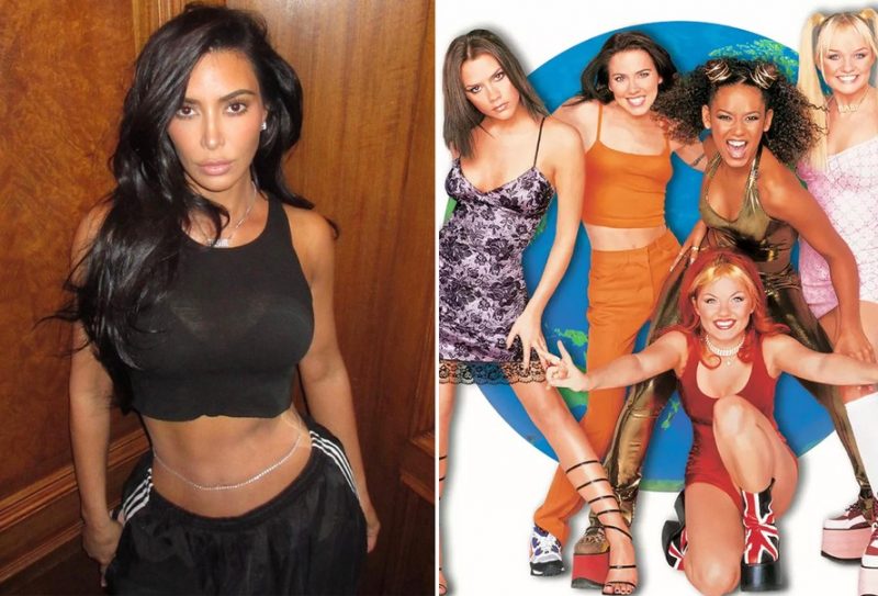 Kim Kardashian diz que foi convidada para substituir Victoria Beckham em turnê das Spice Girls