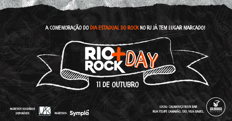 RIO + ROCK invade a cidade com o I RIO + ROCK DAY no próximo dia 11