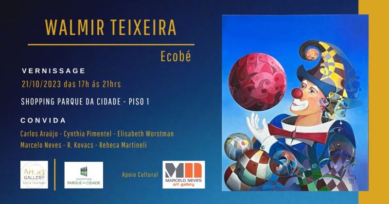 Walmir Teixeira abre a exposição coletiva ECOBÉ no Espaço Anexo da Art_a3 Gallery