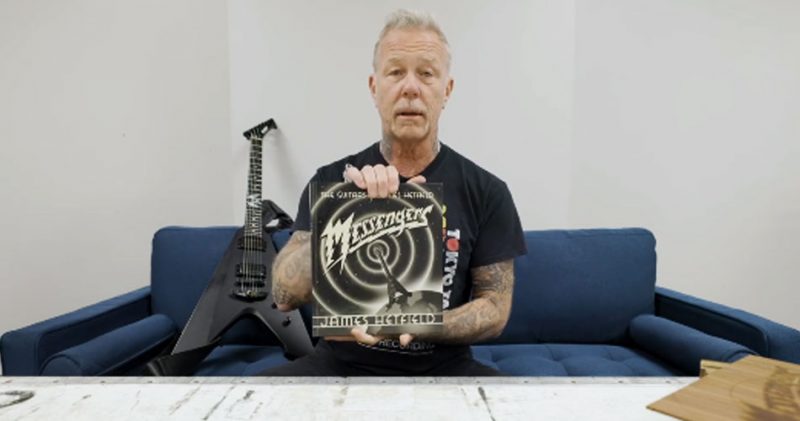 James Hetfield lança livro que aborda sua coleção de guitarras