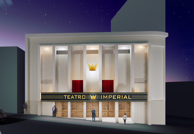 Teatro Imperial será inaugurado em 22 de novembro