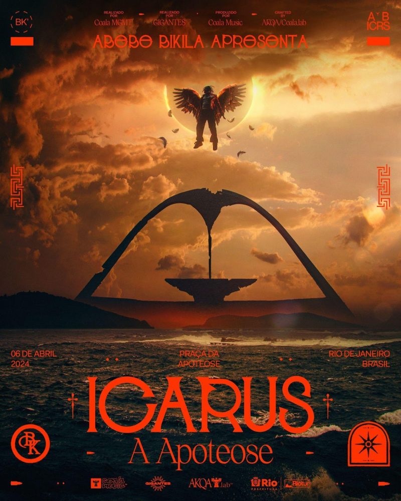 Show de encerramento da tour ICARUS, de BK´, na Apoteose, abre vendas de ingressos