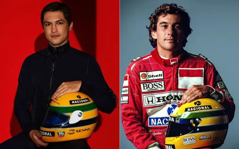 Gabriel Leone compara cenas de corrida de Ferrari com Senna
