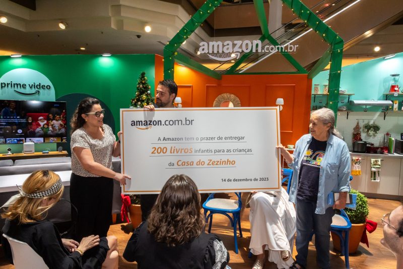 Amazon Brasil lança e-book com Receitas de Natal em Projeto Solidário para a Casa do Zezinho