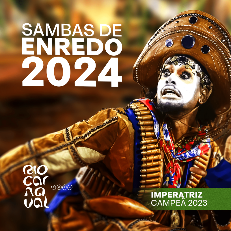 Rio Carnaval lança álbum com os sambas-enredo de 2024