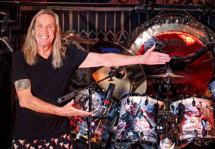Baterista do Iron Maiden temia não tocar mais após derrame