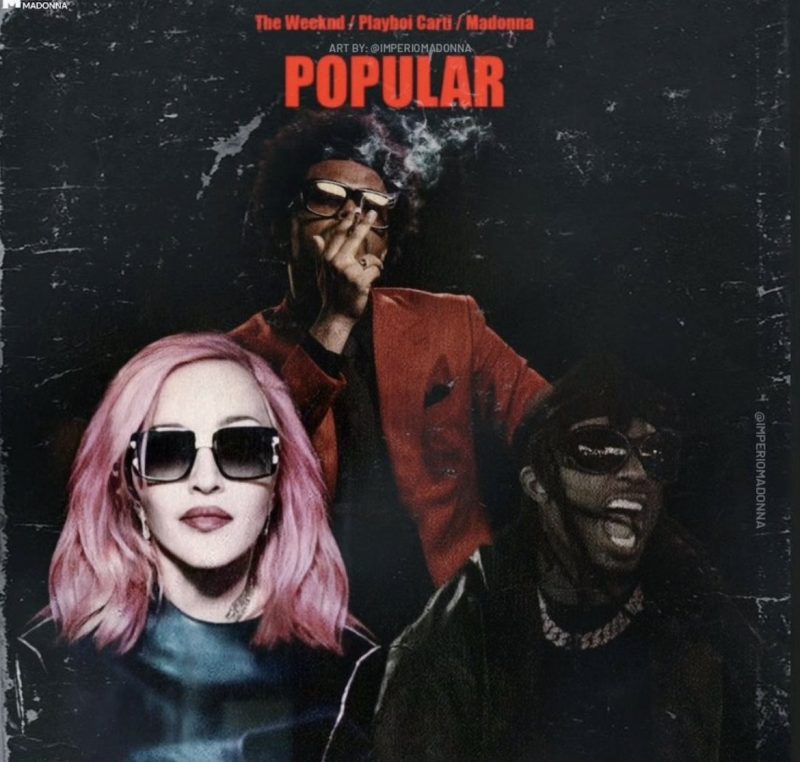 The Weeknd lança ‘Popular’ com Playboi Carti e Madonna