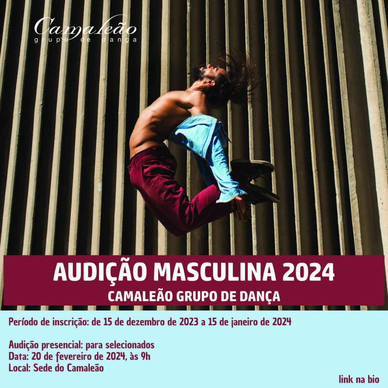 Camaleão Grupo de Dança promove audição para novos bailarinos