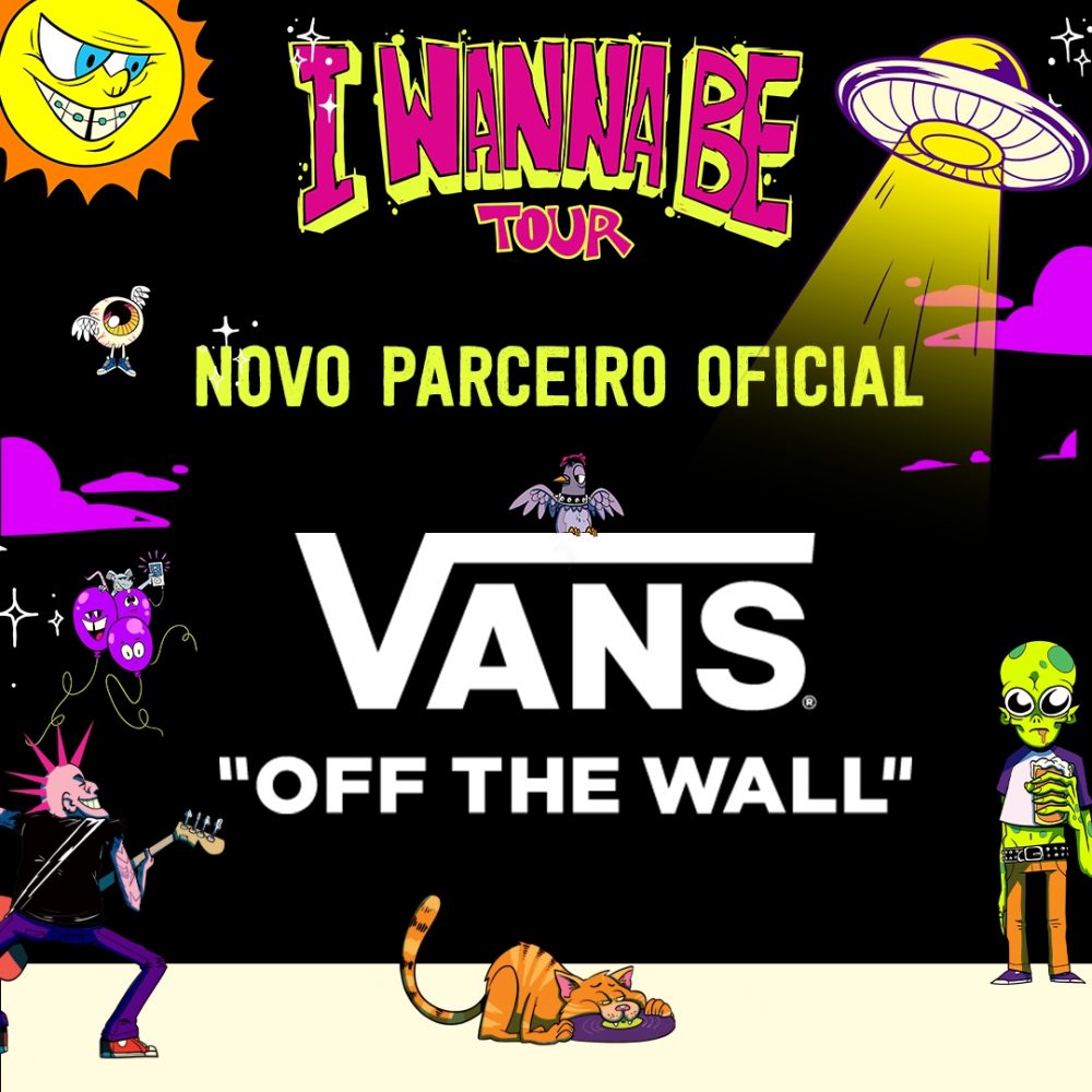 Turnê itinerante I Wanna Be Tour anuncia patrocínio da Vans