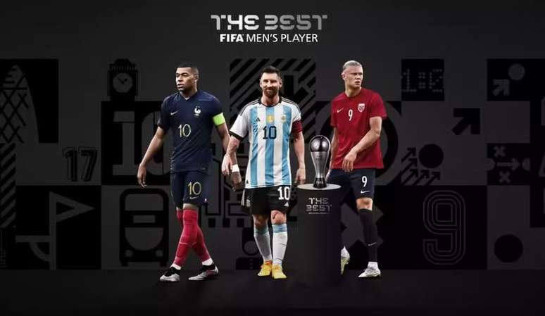 Haaland chega como favorito ao prêmio de melhor do mundo contra Mbappé e Messi