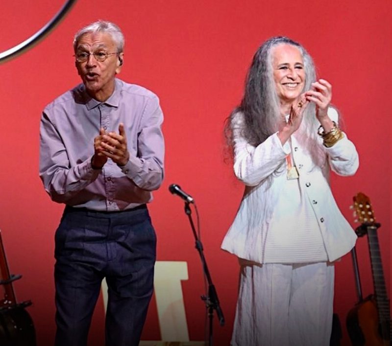 Caetano Veloso e Maria Bethânia farão turnê juntos pelo Brasil