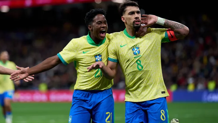 Brasil mostra poder de recuperação e empata com a Espanha no Bernabéu