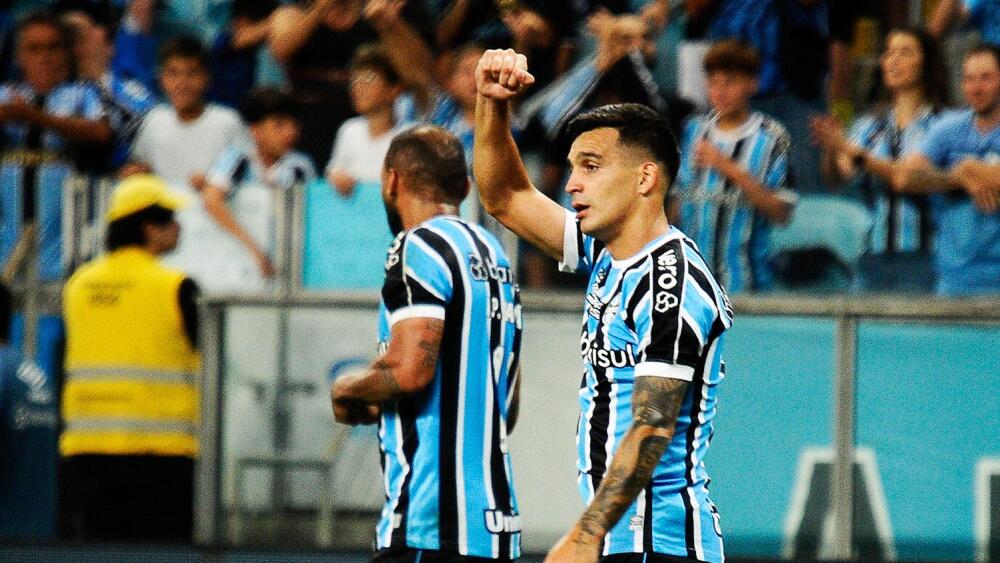 Grêmio vence o Cuiabá na Arena e mantém 100% de aproveitamento em casa