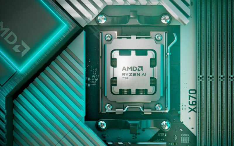 AMD Ryzen PRO 8000G traz NPUs aos PCs de mesa pela primeira vez