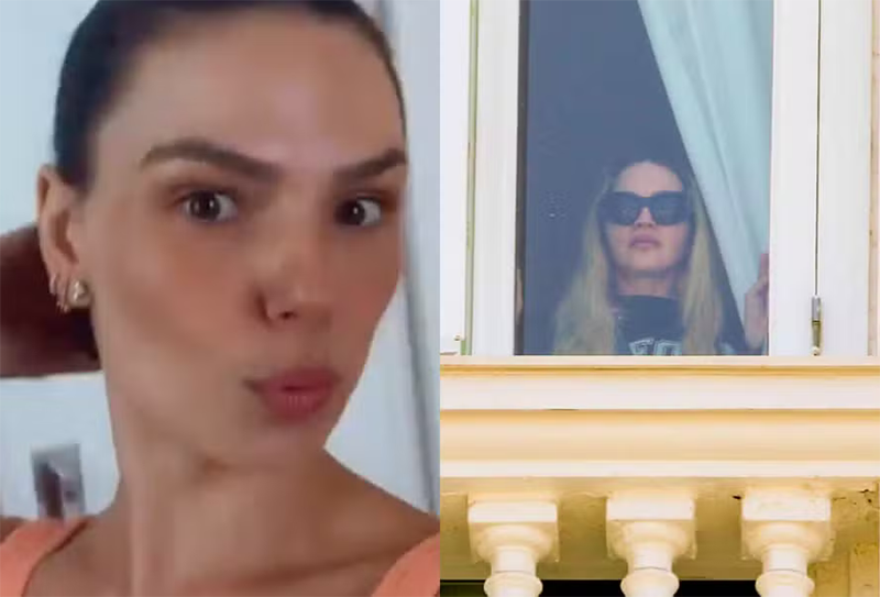 Ex-moradora, Isis Valverde se hospeda no Copacabana Palace, hotel que Madonna está
