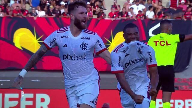Flamengo vence o Atlético-GO em Goiânia
