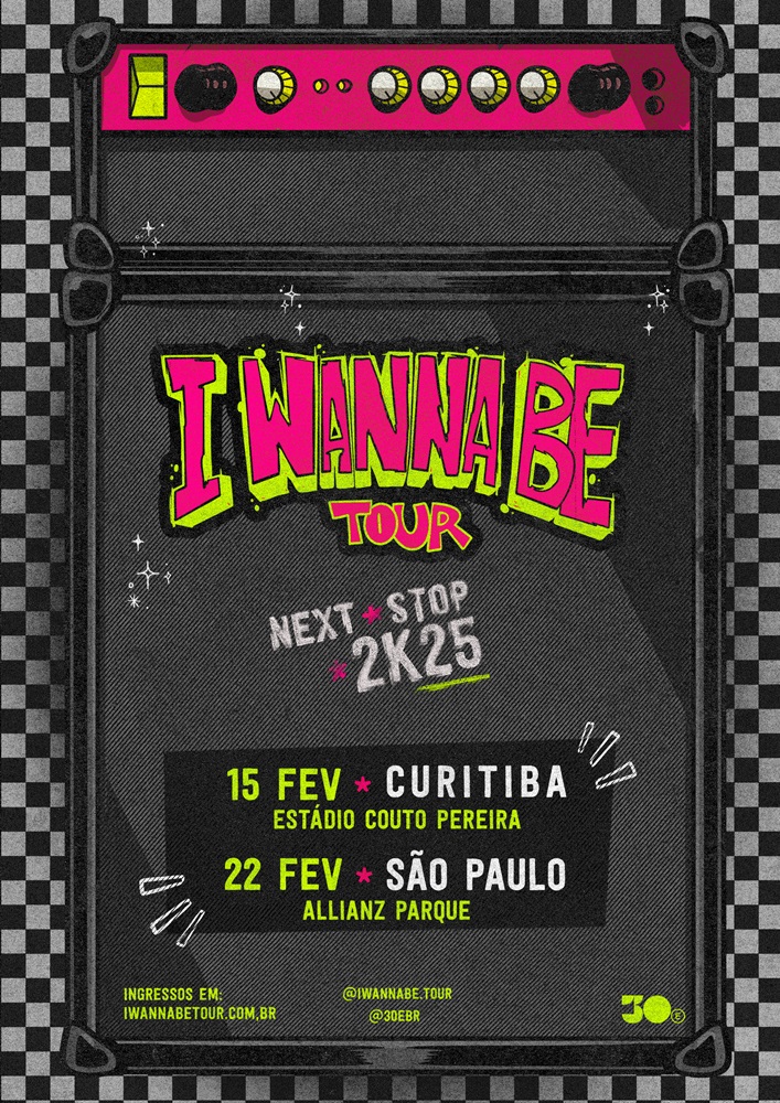 I Wanna Be Tour inicia a venda do ingresso early bird para sua segunda edição