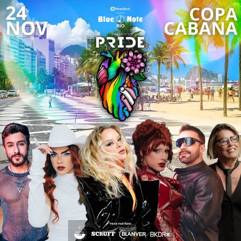 Camarote Pride Rio de Janeiro agita a 29ª Parada do Orgulho LGBTI+