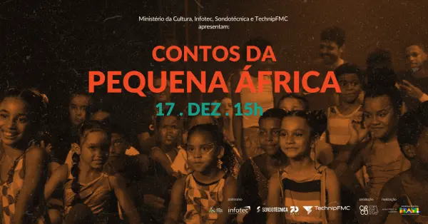 Crianças do Circo Social apresentam o espetáculo gratuito “Contos da Pequena África”