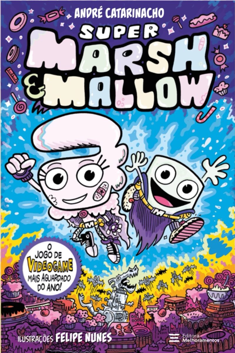 Aventura e comédia dão o tom de “Super Marsh & Mallow”, livrogame escrito pelo criador de ‘Bugados’