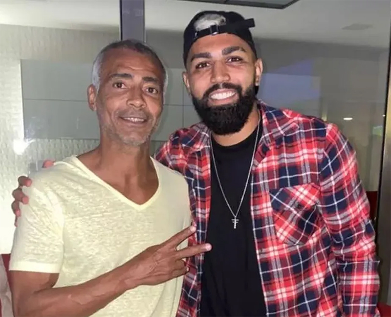 Romário põe Gabigol no Top 3 dos maiores ídolos do Flamengo