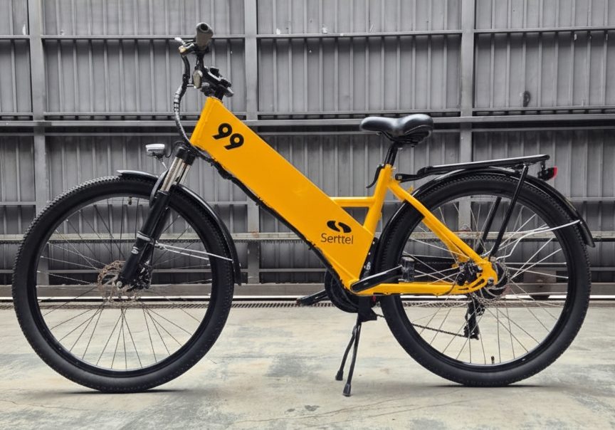 99, GoMoov e Serttel levam bicicletas elétricas para entregadores no Rio de Janeiro
