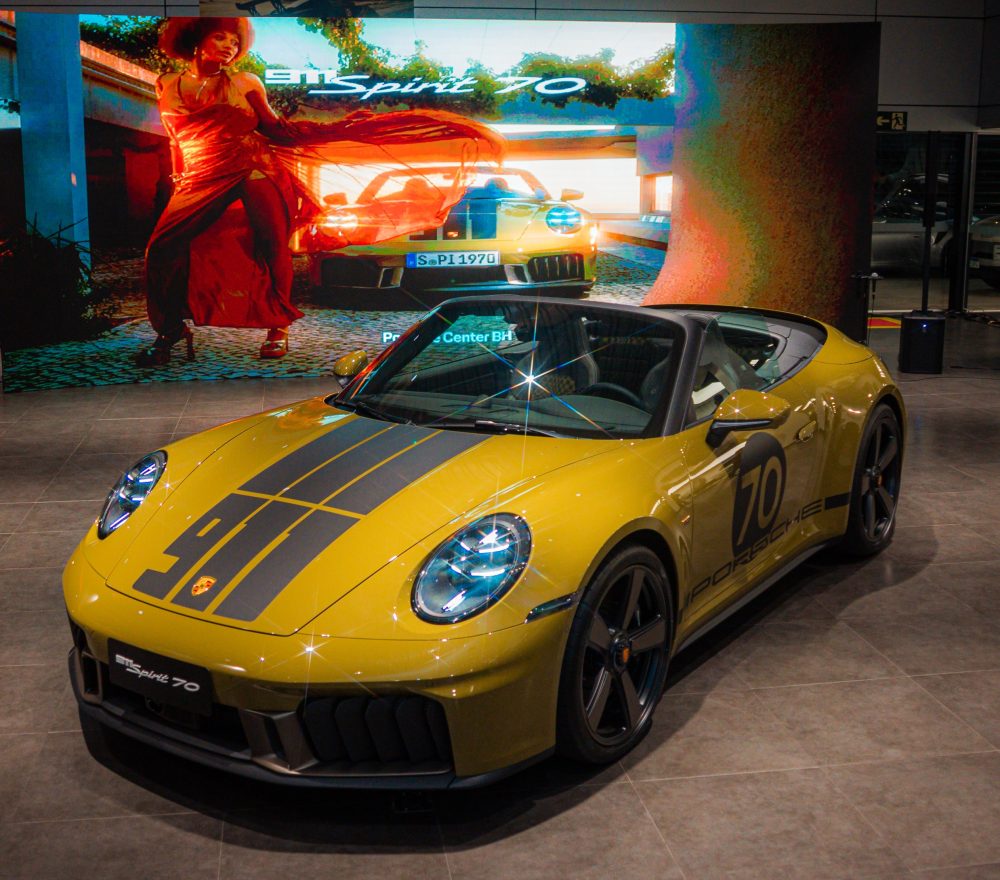 Porsche Center BH apresenta primeiro 911 Spirit 70 de Minas Gerais