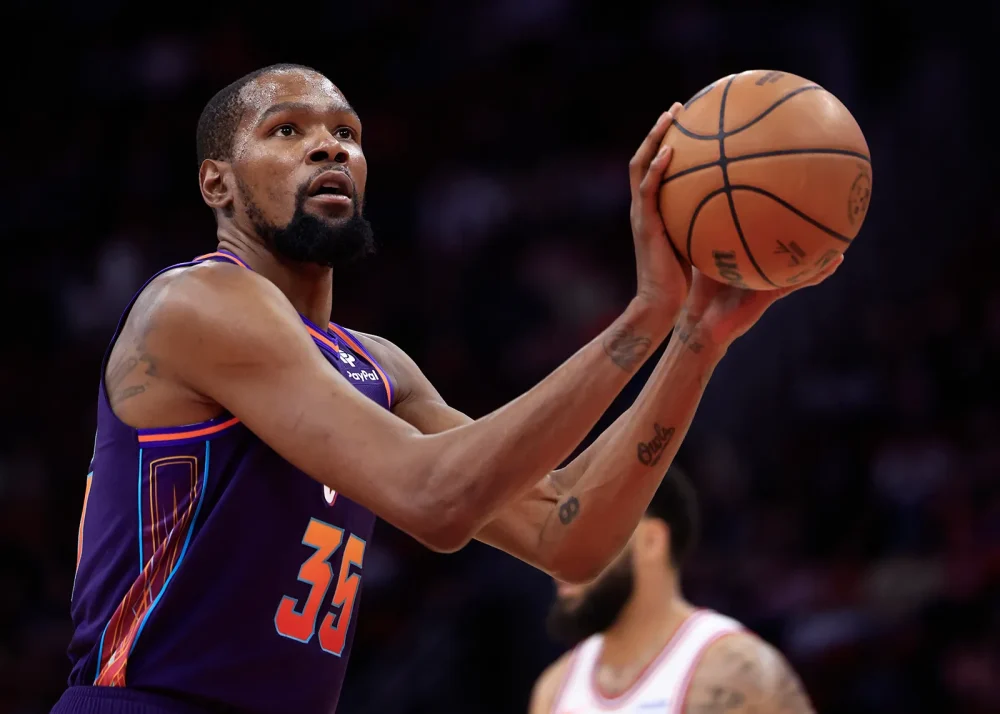 Kevin Durant é o 10º maior cestinha da história da NBA