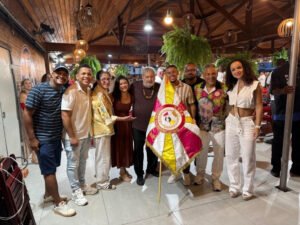 União do Parque Acari marca presença no Samba do Trabalhador e celebra parceria premiada