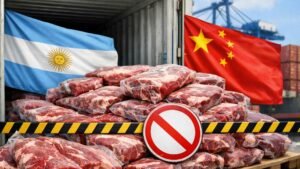 China bloqueia carne argentina após detectar antibiótico proibido desde 1995