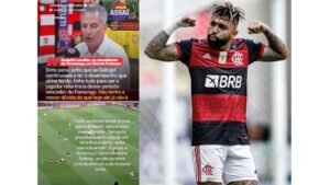 Pai de Gabigol culpa Landim por saída do atacante do Flamengo