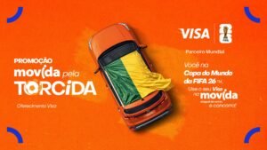 Movida e Visa sorteiam viagem para semifinal da Copa do Mundo da FIFA 26′ em nova campanha promocional