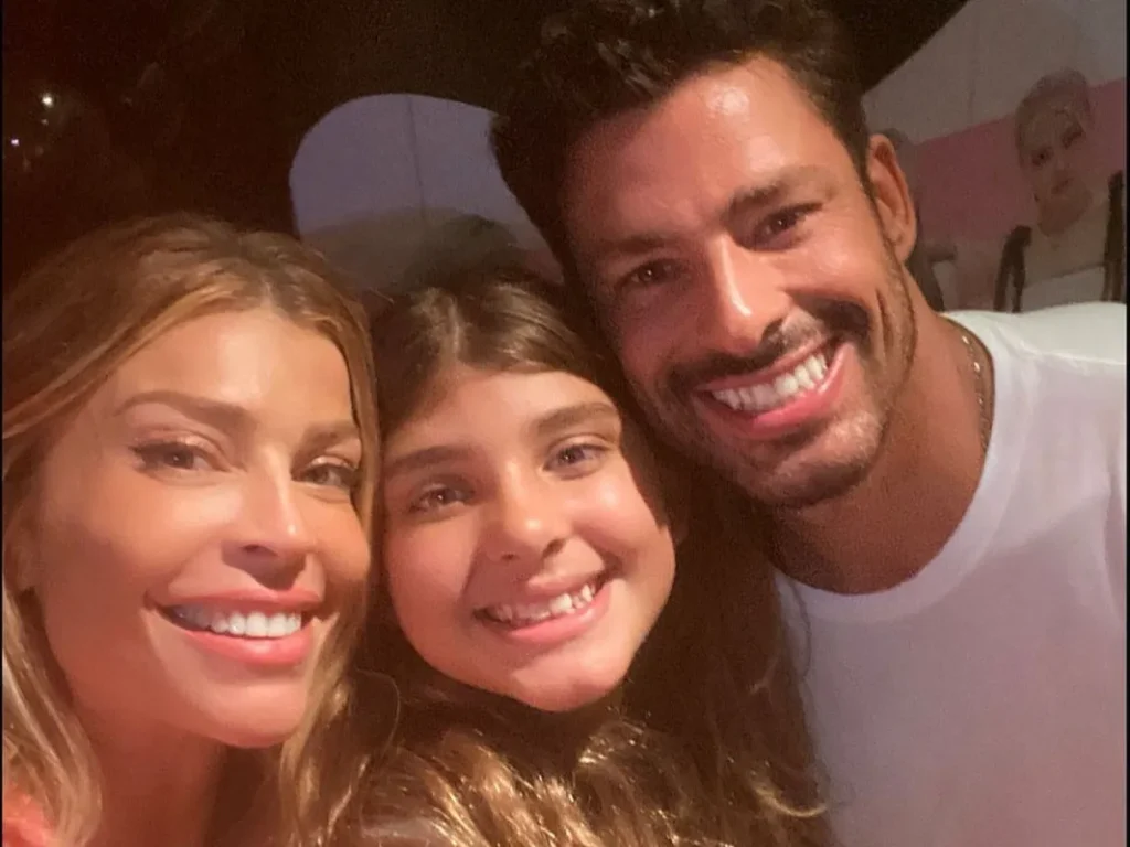 Cauã Reymond fala da relação com a filha e Grazi Massafera reage