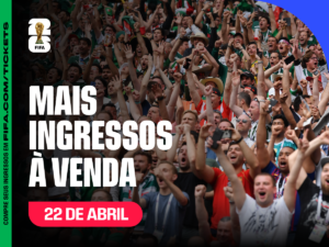 Ingressos adicionais para Copa do Mundo FIFA 26′ estarão à venda na quarta-feira