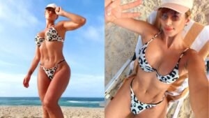 Lívia Andrade posa de biquíni e abrilhanta a semana dos cariocas