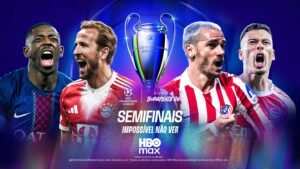 TNT Sports realiza a cobertura completa das semifinais da Uefa Champions League 2025/26 