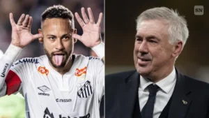 Ancelotti planeja ver Neymar na próxima rodada