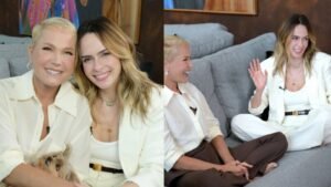 Ana Paula Renault é só emoção no encontro com Xuxa