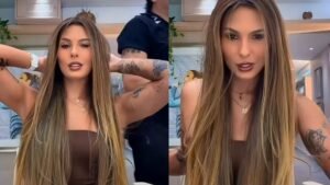 Ana Castela compartilha foto loira e internautas veem indireta na polêmica com Virginia