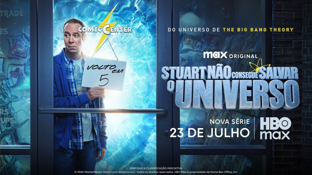 ‘Stuart Não Consegue Salvar o Universo’, nova comédia Max Original, estreia no dia 23 de julho