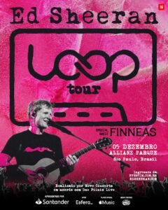Ed Sheeran no Brasil: Ingressos gerais já estão disponíveis
