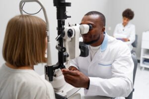 Junho Violeta alerta para riscos do hábito de coçar os olhos