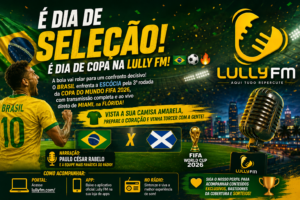 Hoje tem Brasil decidindo sua vida na Copa do Mundo 2026