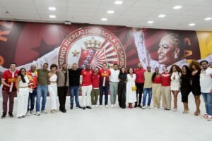 União de Maricá festeja reforma do barracão na Cidade do Samba