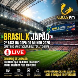 Nesta segunda tem Brasil em jogo de mata-mata na Lully FM