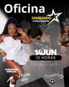 Passistas da Botafogo Samba Clube retomam oficina de samba no pé neste domingo