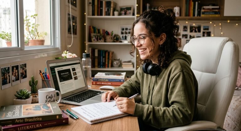 Aulões gratuitos preparam estudantes para o Enem 2026 com transmissões ao vivo no YouTube