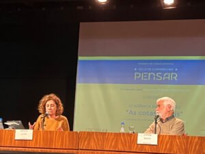Em conferência na ABL, Míriam Leitão defende cotas raciais